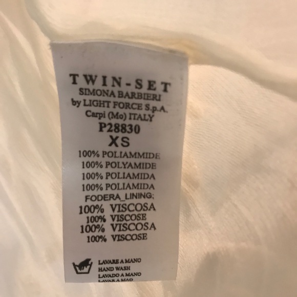 Off the shoulder lace top. Made in Italy - Picture 7 of 7